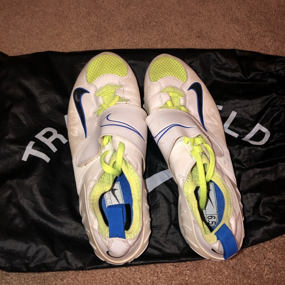 Nike pole vault elite track and field shoes, size men’s 6.5, but fits women’s 8.